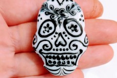 Sugar Skull Bead